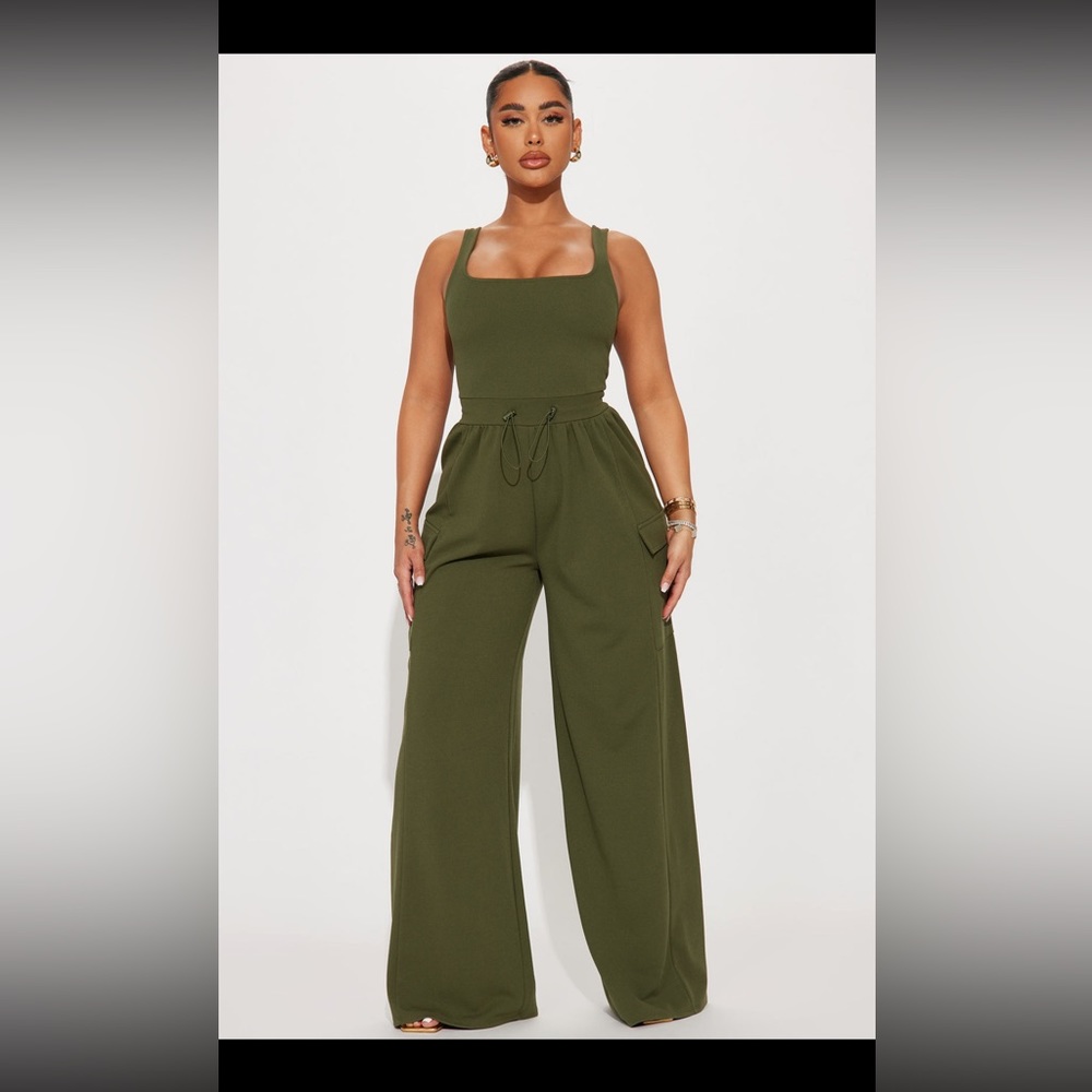 Olive Jumpsuit